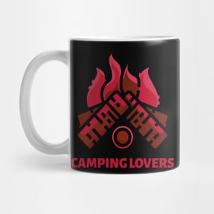 Camping Lovers Campfire Mug